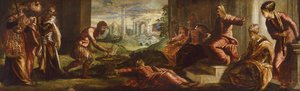 Mucius Scaevola tekijältä Jacopo Robusti Tintoretto