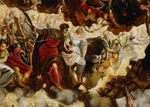 Paradise ... (maalaus kankaalle) tekijältä Jacopo Robusti Tintoretto