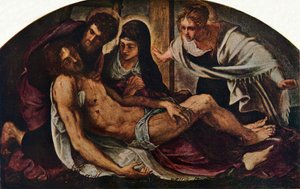 The Deposition, 1563, 1930. tekijältä Jacopo Robusti Tintoretto