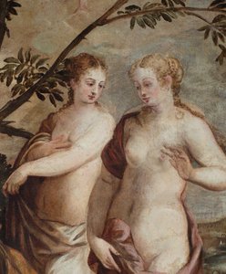 Pariisin yksityiskohdan tuomio. tekijältä Jacopo Robusti Tintoretto