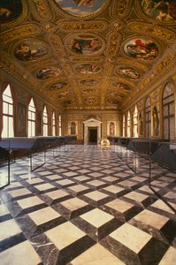 Sala Dorata, rakennettu 1537-88 tekijältä Jacopo Sansovino