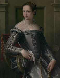 Naisen muotokuva, 1500-luvun puoliväli.