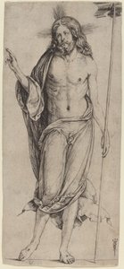 Ylösnoussut Kristus, n. 15031504. tekijältä Jacopo de Barbari