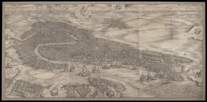 Näkymä Venetsiaan, 1500