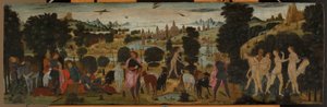 Diana ja Actaeon tekijältä Jacopo del Sellaio