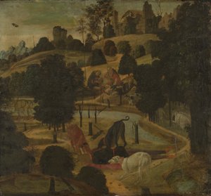 Actaeonin kuolema tekijältä Jacopo del Sellaio