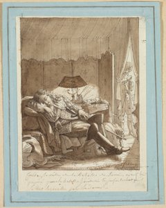 The Sleep of the Grand Condé, n. 1817. tekijältä Jacque Noël Marie Frémy