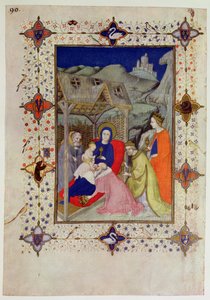 MS 11060-11061 Notre Damen tunnit: Seksi, Maagien palvonta, "Tres Riches Heures duc de Berry"