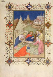MS 66060-66061 Ristintunnit: Compline, The Tombment tekijältä Jacquemart de Hesdin