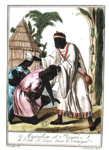 Marabout Saint-Louisista, Senegalista (väri litho)