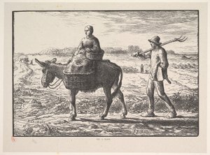 Aamu sarjasta Four Times of the Day, 1830-75.