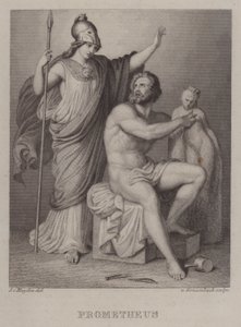 Prometheus (kaiverrus) tekijältä Jacques Alfred van Muyden