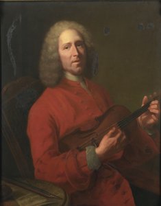 Muotokuva säveltäjä Jean-Philippe Rameausta 1683-1764, 1728