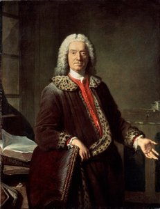 Muotokuva runoilijasta ja tragediasta Prosper Jolyot de Crébillonista, 1746