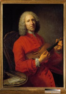 Muotokuva ranskalaisesta säveltäjästä Jean-Philippe (Jean philippe) Rameau (1683-1764). Muotokuva: Jacques Andre Joseph Ave, dit le Camelot tai Avet le Batave (1702-1766). Dijonin taidemuseo.