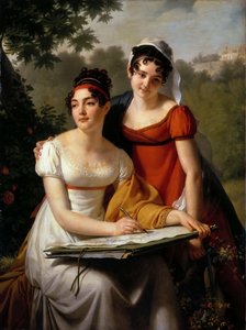Mesdemoiselles Duvalin muotokuvia, 1800-luvun ensimmäinen neljännes.