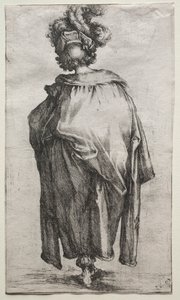 Kolme tietä: Melchior, n. 1615. tekijältä Jacques Bellange