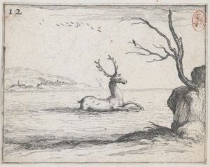 Stag in the Water - ei. 12 sarjasta tekijältä Jacques Callot