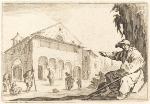 Almshouse tekijältä Jacques Callot