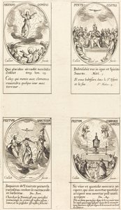 Ascension, Pentacost, Trinity, Corpus Christi. tekijältä Jacques Callot