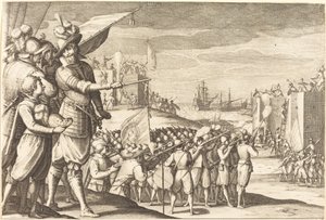 Hyökkäys kahteen linnoitukseen tekijältä Jacques Callot