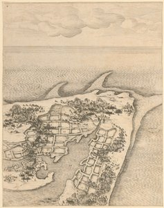 Ote teoksesta ”Saint-Martinin linnoituksen piiritys Île de Ré -saarella” tekijältä Jacques Callot