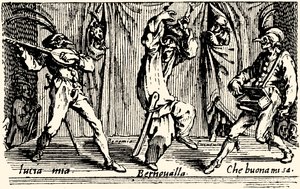 Balls of Sfessania - Jacomo Callotin etsauksista. tekijältä Jacques Callot