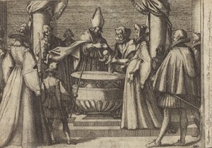 Espanjan prinssin kaste [kääntöpuoli] tekijältä Jacques Callot