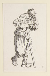 Kerjäläinen kepin varassa, The Beggarsista tekijältä Jacques Callot