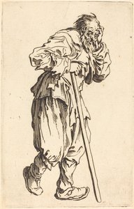 Kerjäläinen kepillä tekijältä Jacques Callot