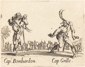 Kap. Bonbardon ja Cap. Kriketti tekijältä Jacques Callot