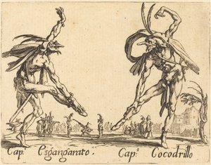 ei mitään Sgangherato ja Cap. krokotiili tekijältä Jacques Callot