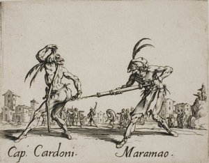 Kapteeni Cardoni - Maramao, levy 22, Balli di Sfessaniasta tekijältä Jacques Callot