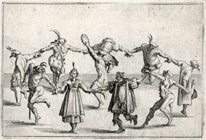 Eri lukujen kapriisit tekijältä Jacques Callot