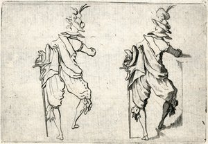 Eri lukujen kapriisit tekijältä Jacques Callot