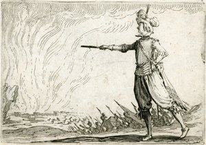 Eri lukujen kapriisit tekijältä Jacques Callot