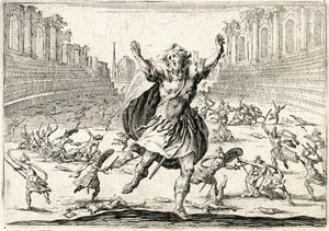 Eri lukujen kapriisit tekijältä Jacques Callot