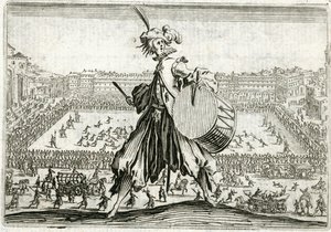 Eri lukujen kapriisit tekijältä Jacques Callot