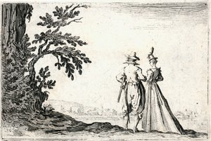 Eri lukujen kapriisit tekijältä Jacques Callot