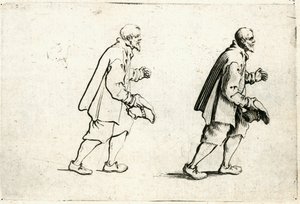 Eri lukujen kapriisit tekijältä Jacques Callot