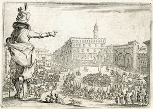 Eri lukujen kapriisit tekijältä Jacques Callot