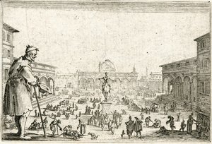 Eri lukujen kapriisit tekijältä Jacques Callot