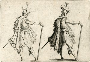 Eri lukujen kapriisit tekijältä Jacques Callot