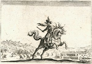 Eri lukujen kapriisit tekijältä Jacques Callot