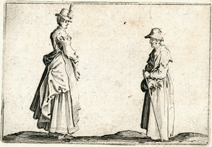 Eri lukujen kapriisit tekijältä Jacques Callot