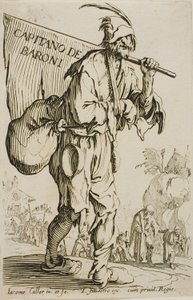 Paronien kapteeni, The Beggarsin eturintamassa tekijältä Jacques Callot