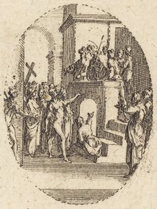 Kristus Pilatuksen edessä tekijältä Jacques Callot