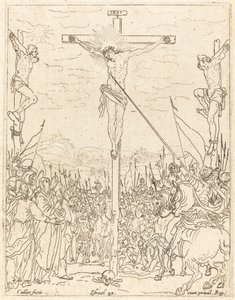 Kristus ristillä tekijältä Jacques Callot