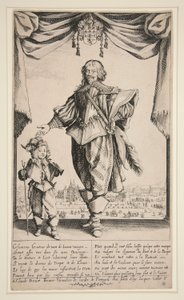 Claude Deruet (Deruetin muotokuva) tekijältä Jacques Callot