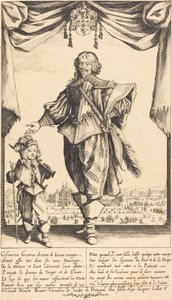 Claude Deruet ja hänen poikansa Jean tekijältä Jacques Callot